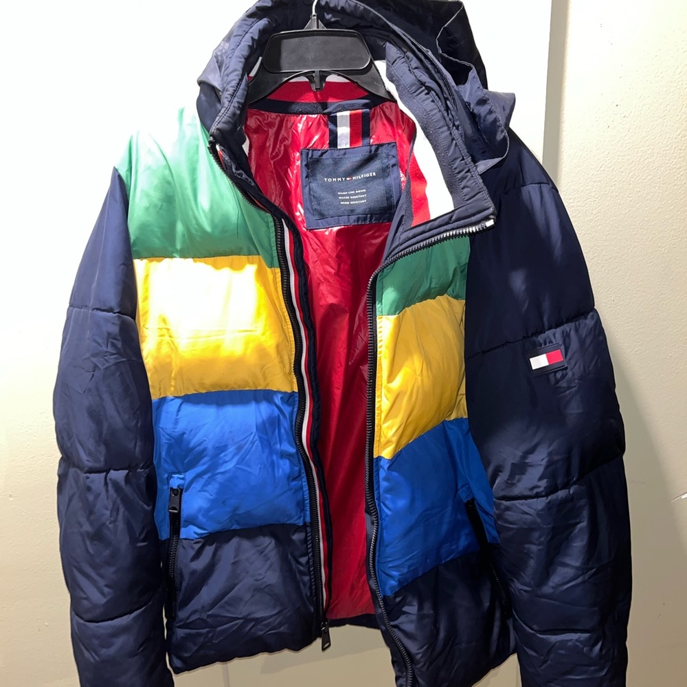Tommy Hilfiger Colorblock Puffer Jacket